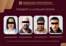 Aseguran drogas y vehículos robados en Tula y Zempoala