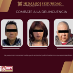 Detienen a responsables de robo a tienda Aurrerá en Zempoala