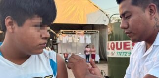 Huejutla supera metas en Jornada de Vacunación