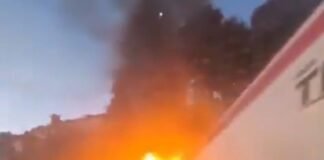 Incendio de tráiler genera colapso en la carretera México-Toluca