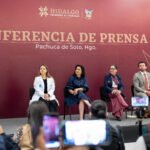 Realizan primera mañanera en Hidalgo
