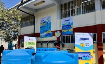 Grupo Rica y Coca-Cola instalan sistemas de captación de lluvia en escuelas