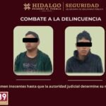 Asegura en Tula a implicados en el robo a vehículos