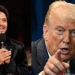 Trump amenaza con demandar a Trevor Noah por broma en los Grammy