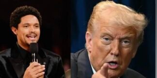 Trump amenaza con demandar a Trevor Noah por broma en los Grammy