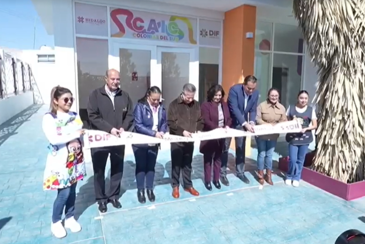 Inauguran Centro de Atención Infantil “Colonias del Sur” en Pachuca