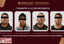 Cuatro detenidos por agresión armada en Tizayuca