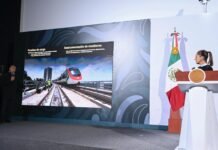 La presidenta Claudia Sheinbaum inaugura tramo Santa Fe–Observatorio del Tren El Insurgente