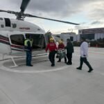 Realizan el primer traslado aéreo de corazón de esta administración