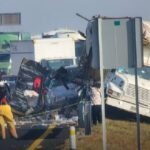 Carambola en Libramiento Bicentenario deja al menos tres muertos