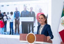 Encabeza Sheinbaum entrega de viviendas Infonavit en Chiapas