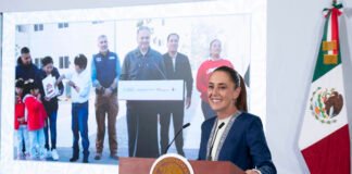Encabeza Sheinbaum entrega de viviendas Infonavit en Chiapas