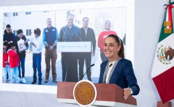 Encabeza Sheinbaum entrega de viviendas Infonavit en Chiapas