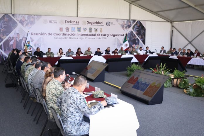 270326_GOBERNADOR_REUNIÓN INTERESTATAL DE COORDINACIÓN DE ROBO DE VEHICULOS_HACIENDA DE LA CONCEPCIÓN PACHUCA_LG-9