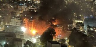 Irán explota base militar del ejército estadounidense en Erbil, Irak