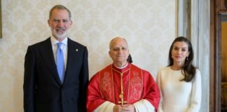 Felipe VI y Letizia se reúnen con el Papa León XIV en el Vaticano