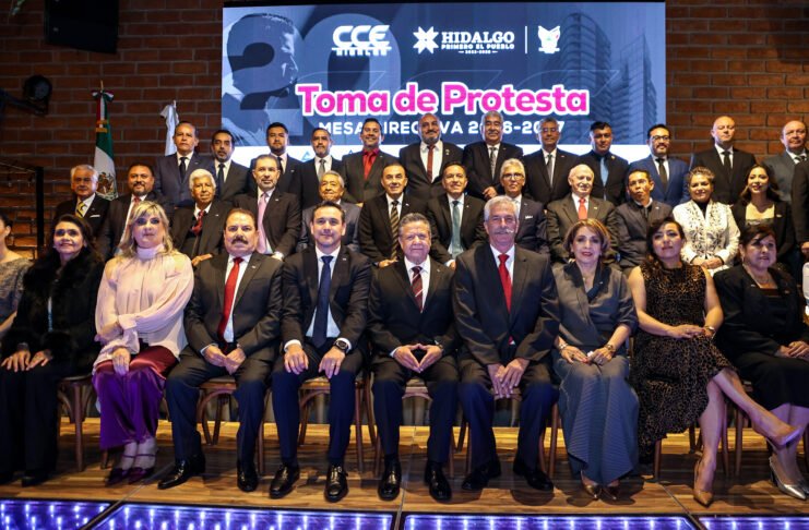 Menchaca y empresarios fortalecen alianza por Hidalgo