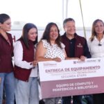 Menchaca destaca inversión y obras durante gira en Ajacuba