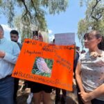 Protestan familias ante la amenaza que existe sobre áreas verdes de Pachuca