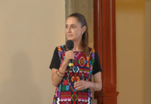Sheinbaum destaca mejora de la paz en México