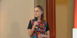 Sheinbaum destaca mejora de la paz en México