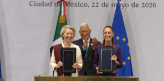 México y Unión Europea sellan acuerdo de libre comercio