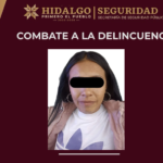 Detienen en Pachuca a mujer ligada a cobros “gota a gota”