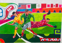 “Murales para el Mundial” arte y futbol en 17 municipios