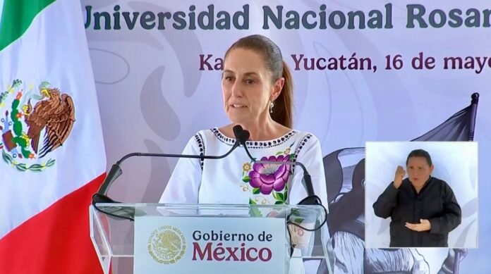 CLAUDIA SHEINBAUM EN YUCATAN