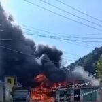 Explosión consume cinco vehículos y comercio en Tianguistengo