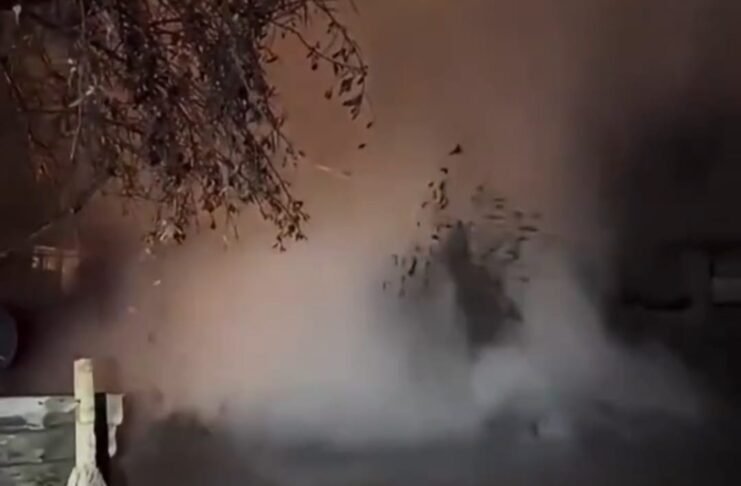 Nuevo géiser emerge en vivienda de Michoacán; evacuan a familias: Video