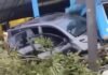 Camioneta se incrusta en vivienda de Huejutla; hay tres lesionados