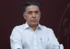 El senador Enrique Inzunza comparece ante la FGR