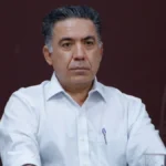El senador Enrique Inzunza comparece ante la FGR