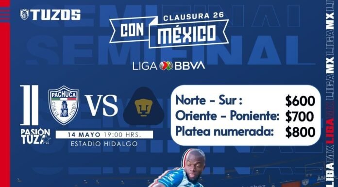 Listos los precios y horarios para el duelo ante Pumas