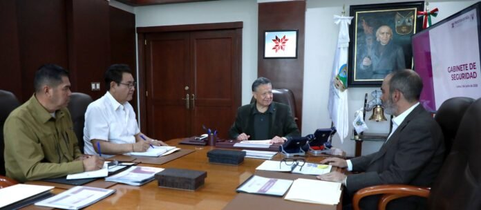 010626_GOBERNADOR_Reunión semanal del Gabinete de Seguridad