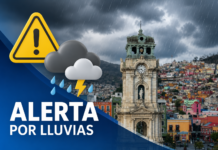 Alertan por lluvias muy fuertes en Hidalgo