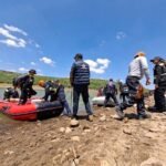 Rescatan tres de cuatro cuerpos de trabajadores de la presa Zimapán