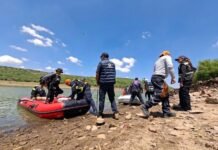 Rescatan tres de cuatro cuerpos de trabajadores de la presa Zimapán