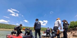 Rescatan tres de cuatro cuerpos de trabajadores de la presa Zimapán