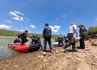 Rescatan tres de cuatro cuerpos de trabajadores de la presa Zimapán