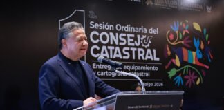 Menchaca apuesta por modernización catastral