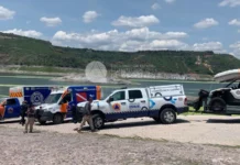 Volcadura deja un muerto y cuatro desaparecidos en la presa Zimapán