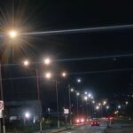 Rehabilitan alumbrado público dañado por las lluvias en Tulancingo
