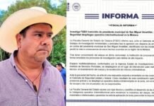 Asesinan a alcalde de San Miguel Amatitlán, Oaxaca
