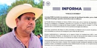 Asesinan a alcalde de San Miguel Amatitlán, Oaxaca