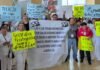 Trabajadores del ISSSTE Pachuca retoman protestas