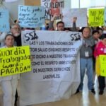 Trabajadores del ISSSTE Pachuca retoman protestas