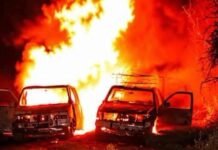 Tlaxcoapan: explotan camionetas cargadas con huachicol