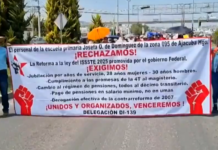 CNTE Hidalgo anuncia megamarcha en Pachuca